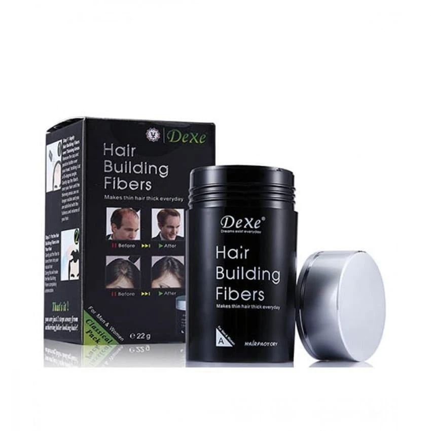 Dexe Dark BROWN Hair Building Fiber  25gm