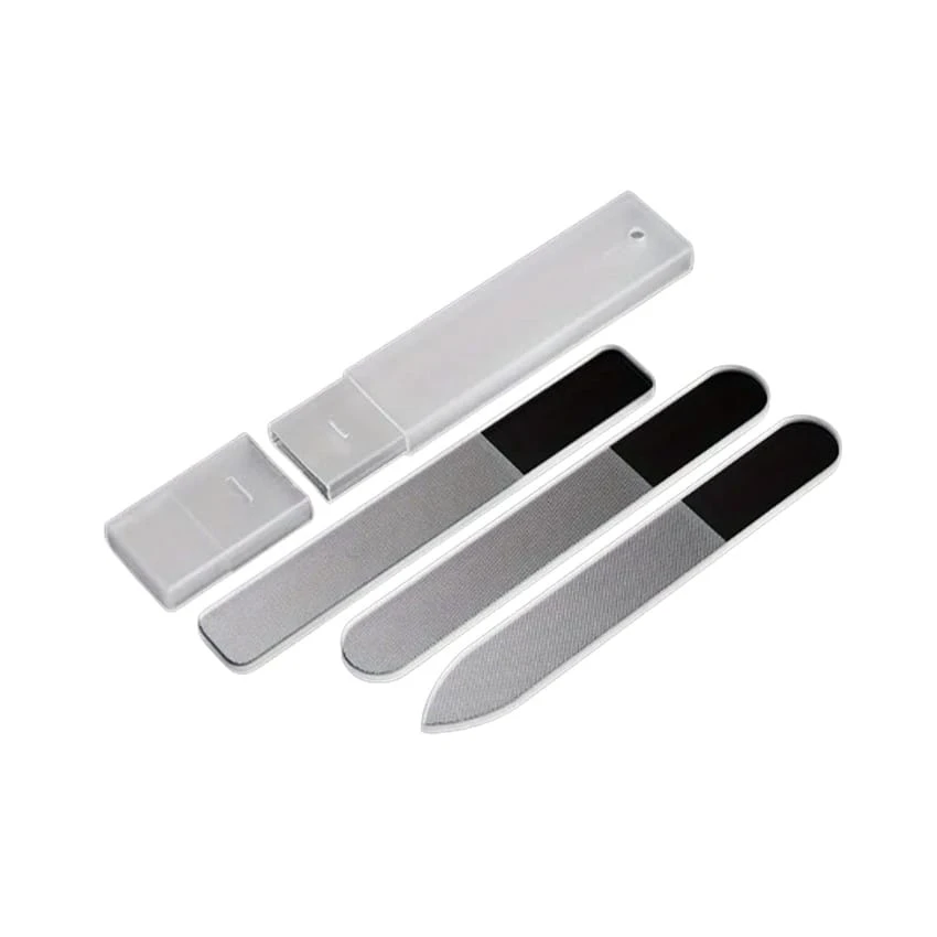 3pcs Nano Glass Nail Polishing Files, Sanding Strip Rubbing Strip, Double Sided Polishing Strip Nail Files, Mini Fingernail Files, Manicure Pedicure Tool