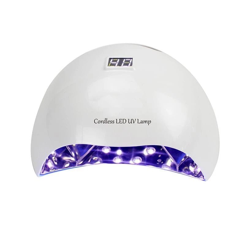 Cordless Nail Cure Dryer supply lamp 54w 36w LED UV