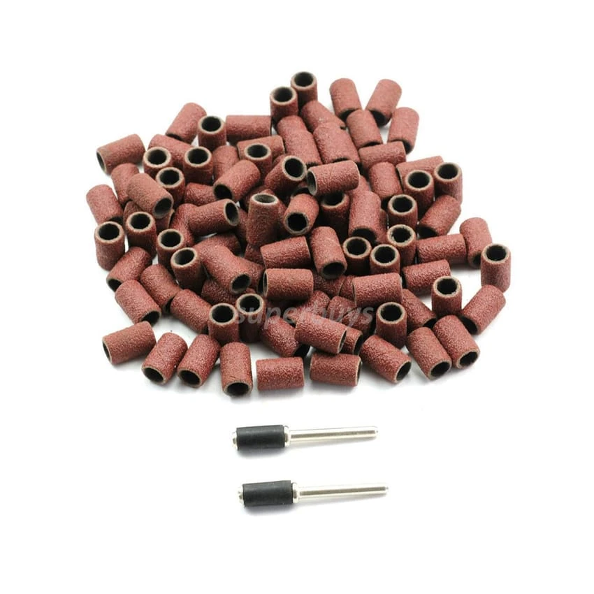 Nail Drill File Replacement - 100 Pieces (Sanding band)