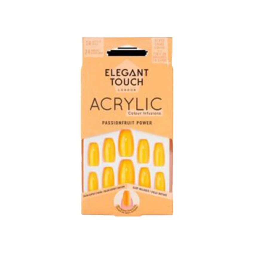 Elegant Touch Acrylic - Passionfruit Power