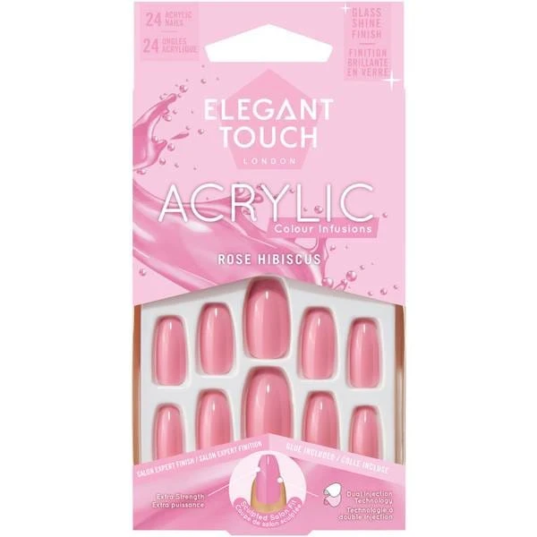 ET Nails Color Infusions Rose Hibiscus