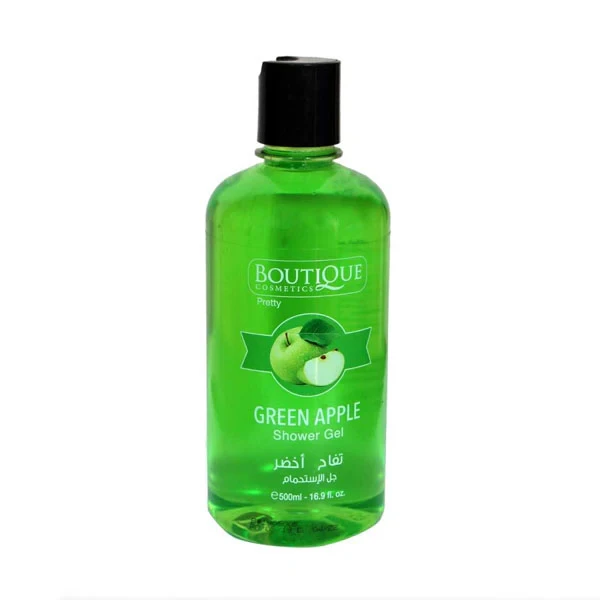 Boutique Cosmetics Shower Gel Green Apple 500g