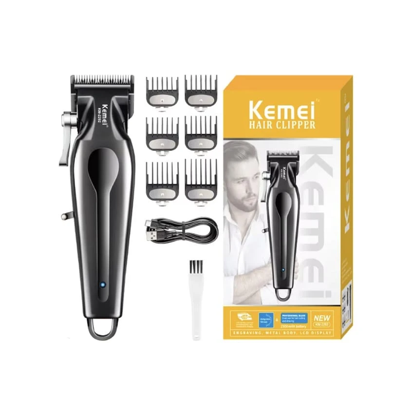 Kemei KM-2292 Hair Clipper Hair Trimmer 2500mAh 7000RPM
