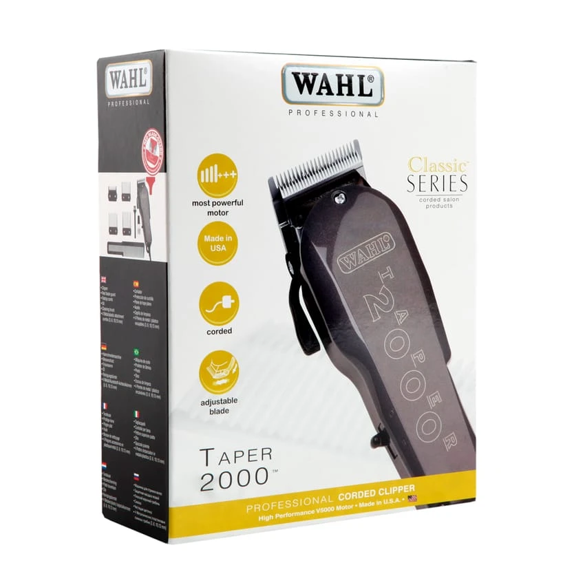 MACHINE CUT PROFESSIONAL WAHL TAPER 2000