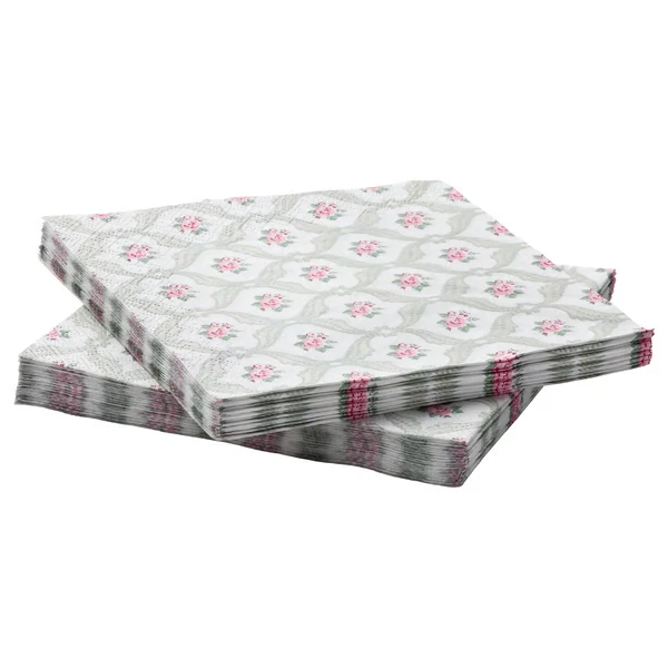 Paper napkin, flower,