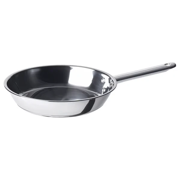 Frying pan, stainless steel,