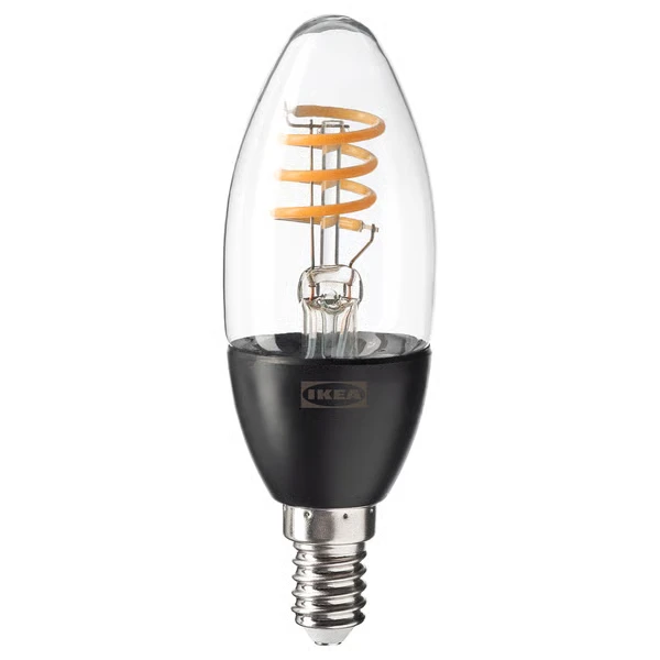 لمبة LED E14 250 lumen, ذكي قابل للخفت لاسلكي/أبيض دافىء نجفة