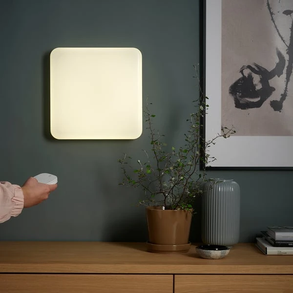 لوحة إضاءة حائطية LED, ذكي خافض للضوء/سلك داخلي طيف أبيض وملون,