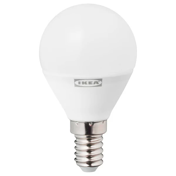 لمبة LED E14 470 لومن, ذكي قابل للخفت لاسلكي/طيف أبيض كروي