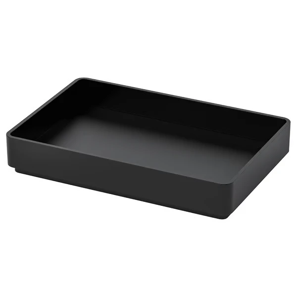 Tray, black,