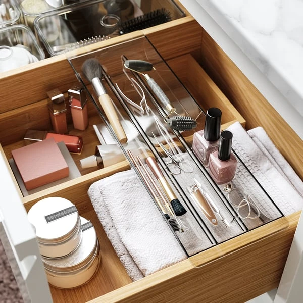 Drawer organiser, grey,