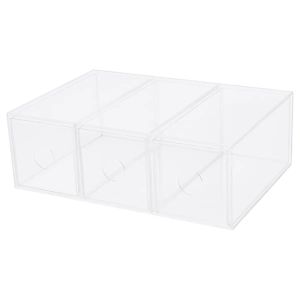 Make-up storage with 3 drawers,