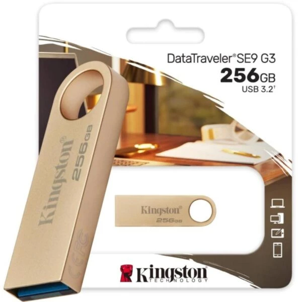 Kingston 256GB DataTraveler SE9 G3 USB Flash Drive [DTSE9G3/256GB]