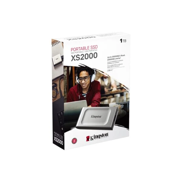 Kingston XS2000 SSD External Pocket-sized 1TB