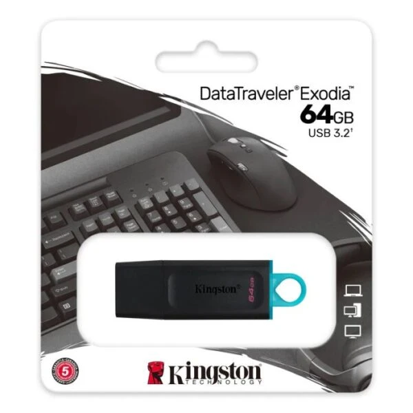 Kingston DataTraveler Exodia 64GB USB Flash