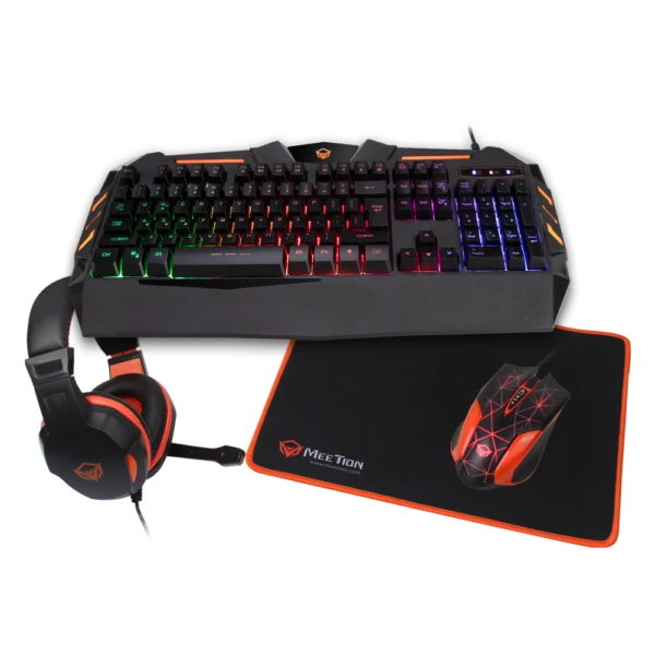 MEETION Backlit Gaming Combo Kits 4 in 1 C500