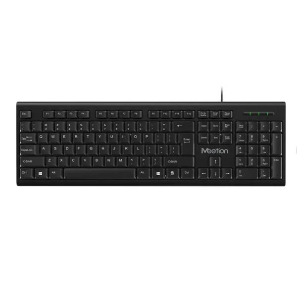 MEETION USB STANDARD WIRED KEYBOARD WHITE K300