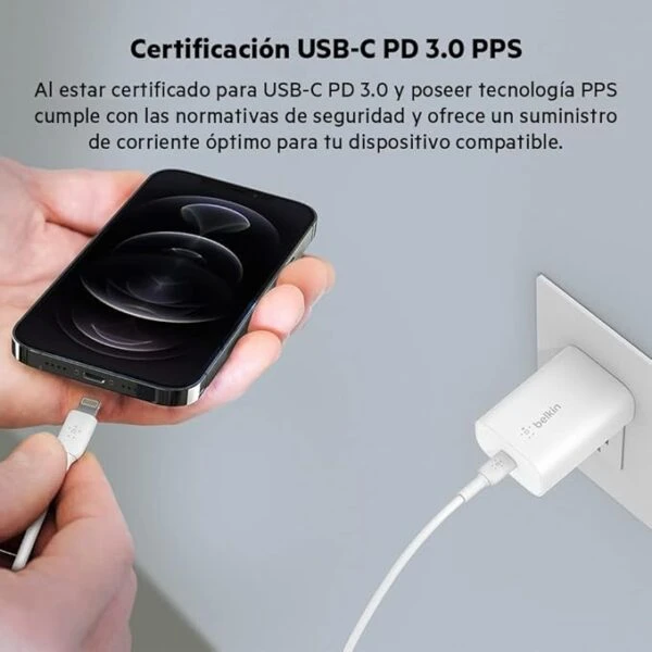 Belkin BoostCharge USB-C PD 3.0 PPS Wall Charger 25W
