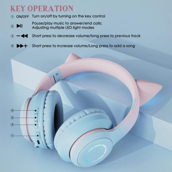 Cat Ear B39 Pro Wireless Stereo Headset