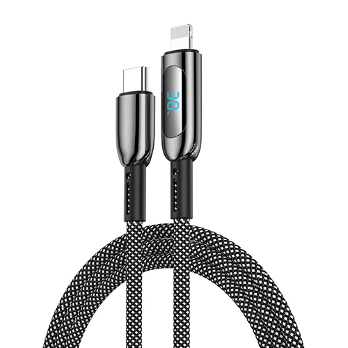 IWU Wi-CO41 Starlight Sow Zinc Alloy USB-C to Lightning Cable 1M WiWU Wireless Charger Connector Cable