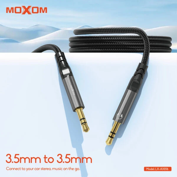 Moxom LX-AX816 3.5mm To 3.5mm AUX Audio Cable