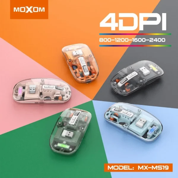Moxom MX-MS19 Wireless 3-Mode Mouse