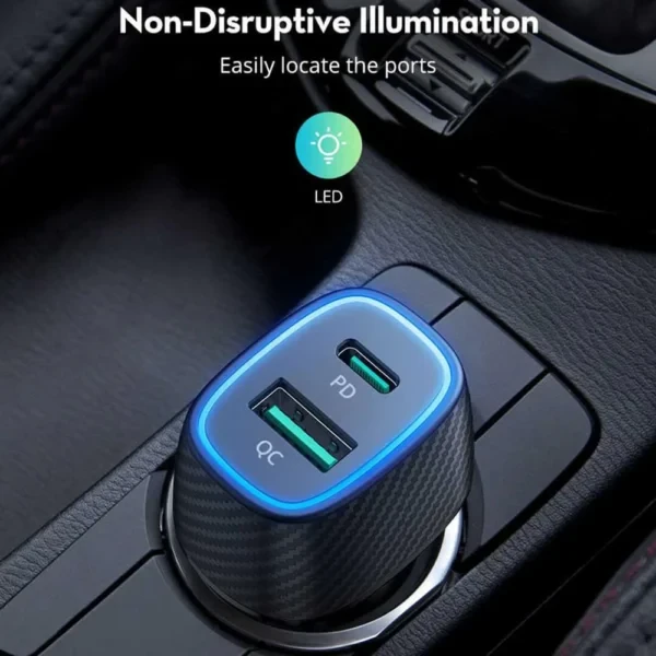 RAVPower PD Pioneer 48W 2-Port USB Car Charger