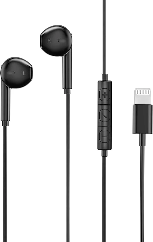 RAVPower Stereo Wired Earphone With Lightning Connector
