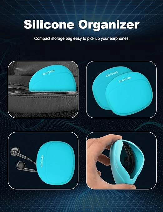 RAVPower Stereo Wired Earphone With Lightning Connector