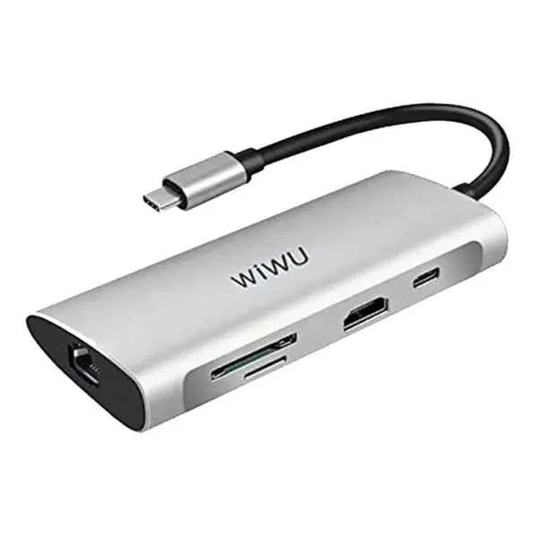 WIWU Alpha 8 In 1 USB-C Hub A831HRT,