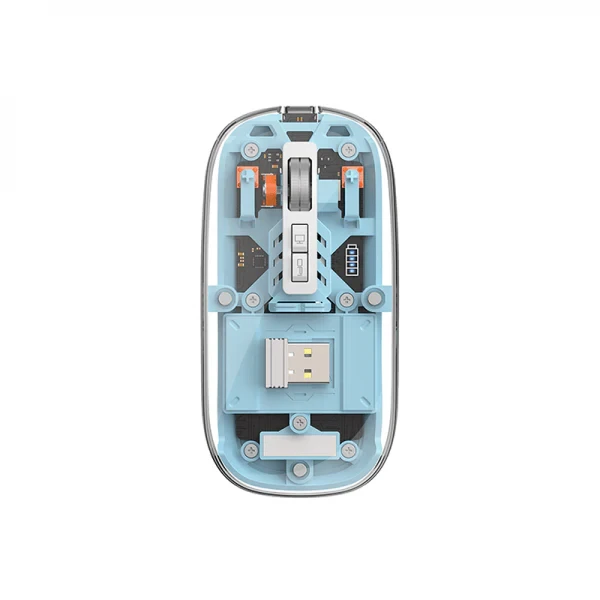 Wiwu Crystal Transparent Magnetic Wireless Mouse
