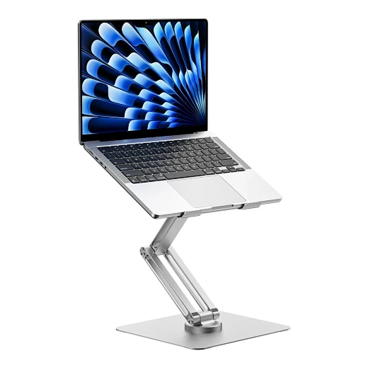 WiWU Ergonomic Aluminum Alloy Laptop Stand S801 Rotative Adjustable Notebook Holder