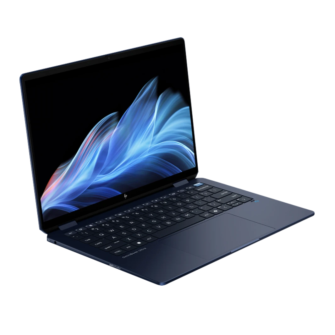 HP OmniBook Ultra Flip Laptop 14-fh0003ne Intel® Core™ Ultra 7 256V Intel® Evo™  2-in-1 16 GB LPDDR5x, 14.0" 3K (2880 x 1800), OLED Micro-Edge, 120 Hz Touch Screen, Windows 11 Home -  Atmospheric blue