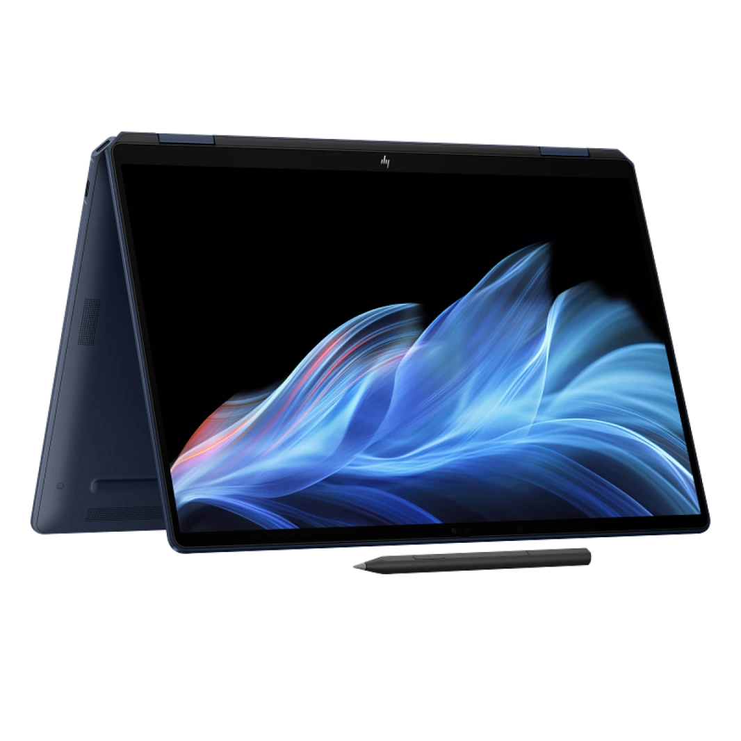 HP OmniBook Ultra Flip Laptop 14-fh0003ne Intel® Core™ Ultra 7 256V Intel® Evo™  2-in-1 16 GB LPDDR5x, 14.0" 3K (2880 x 1800), OLED Micro-Edge, 120 Hz Touch Screen, Windows 11 Home -  Atmospheric blue