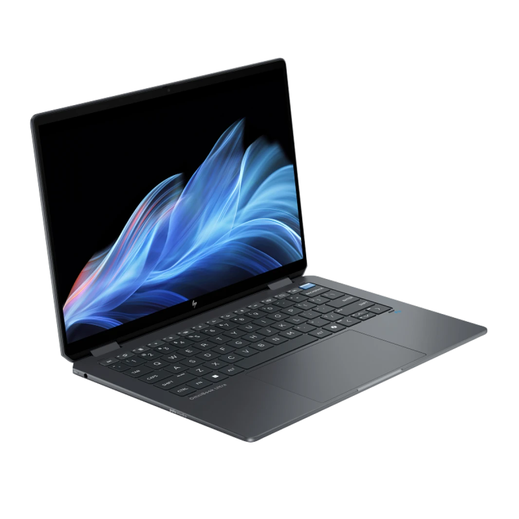 HP OmniBook Ultra Flip Laptop 14-fh0001ne Intel® Core™ Ultra 7 256V Intel® Evo™  2-in-1 16 GB LPDDR5x, 14.0" 3K (2880 x 1800), OLED Micro-Edge, 120 Hz Touch Screen, Windows 11 Home - Eclipse gray