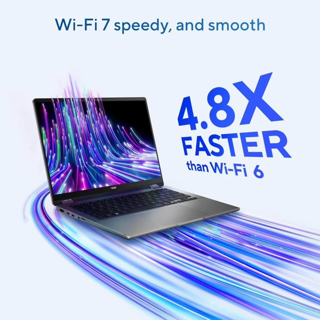 Laptop ASUS Vivobook 14 Flip (2025) NEW Intel Core™ Ultra 5 Processor 226V, Intel® Arc™ Graphics up to 40TOPS 14.0-inch Touch OLED WUXGA (1920 x 1200) w/ Stylus - Windows 11 Home