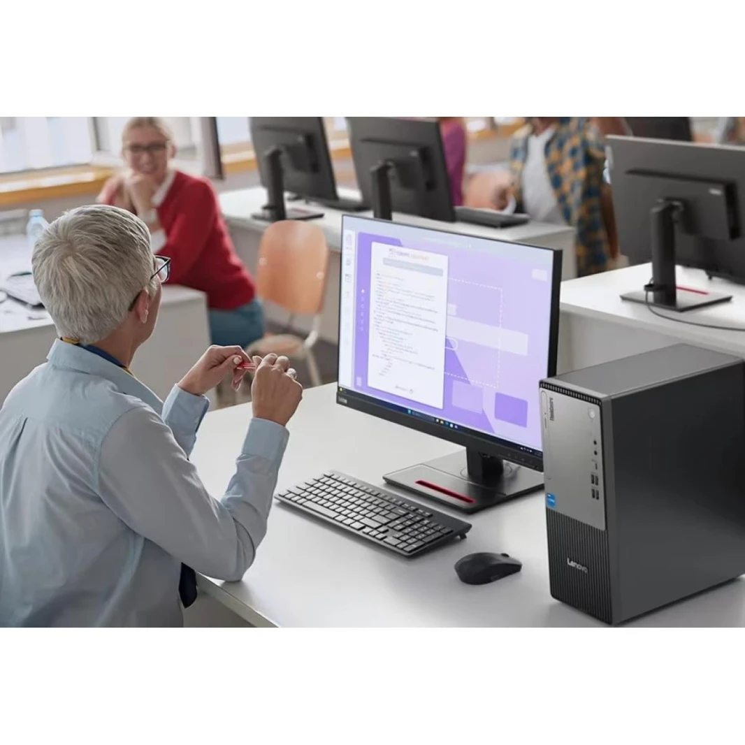 New 14th Gen Desktop ThinkCentre neo 50t Gen 5 Intel® Core™ i3-14100 Processor 8GB DDR5 512GB SSD  WIFI & Bluetooth Integrated