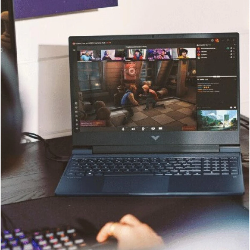 Victus Gaming Laptop 15-fa1135ne 13th Gen Intel Core™ i7-13700H High-Perform. Processor NVIDIA GeForce RTX™ 3050 GPU 15.6" 144Hz FHD - Performance Blue