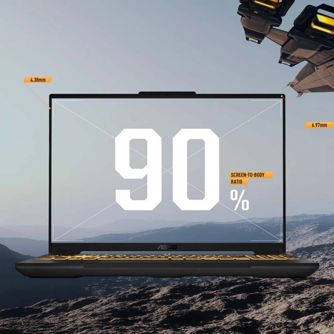 NEW ASUS TUF Gaming F16 FX607VU Intel® Core™ 5 Processor 210H 4.8 GHz NVIDIA® GeForce RTX™ 4050 Laptop GPU 6GB GDDR6 (194 AI TOPs) 16-inch FHD+ 144Hz