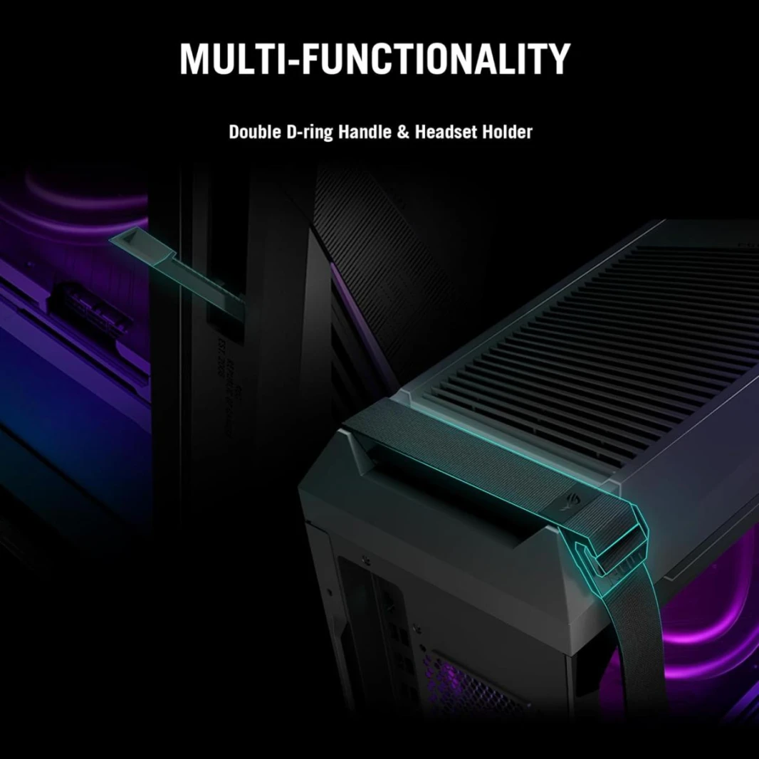 Desktop Gaming ASUS ROG G16CHR | Intel® Core™ i7-14700KF Processor  Liquid Cooler, NVIDIA® GeForce RTX™4060TI DUAL 8GB GDDR6, 32GB DDR5, 1TB M.2 SSD WIFI & Bluetooth Integrated - 2 Years Warranty
