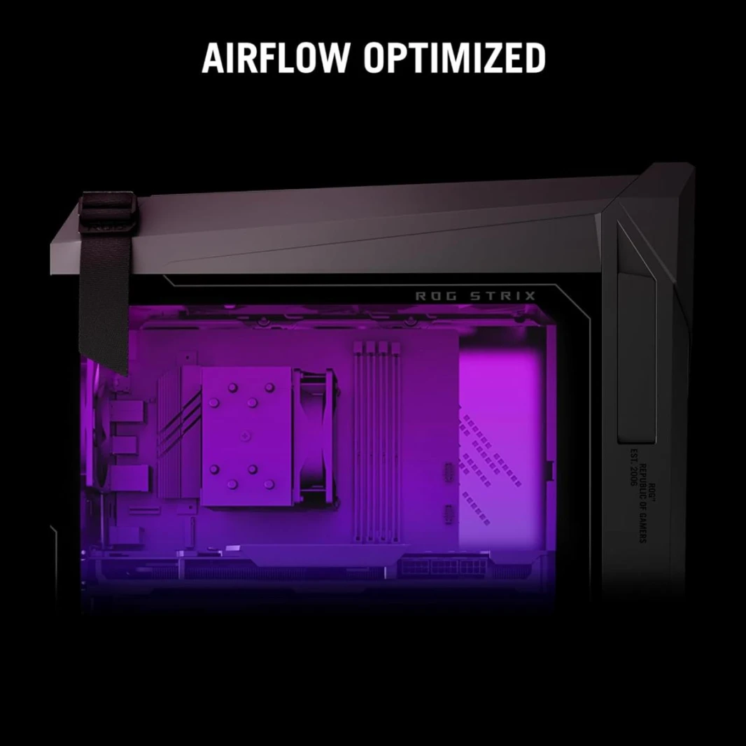 Desktop Gaming ASUS ROG G16CHR | Intel® Core™ i7-14700KF Processor  Liquid Cooler, NVIDIA® GeForce RTX™4060TI DUAL 8GB GDDR6, 32GB DDR5, 1TB M.2 SSD WIFI & Bluetooth Integrated - 2 Years Warranty