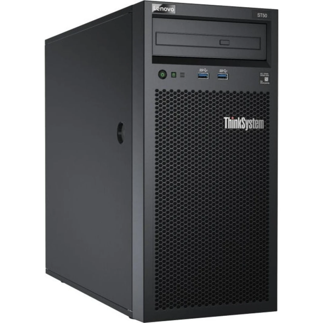 Lenovo ThinkSystem ST50 V2 Intel Xeon E-2324G up to 4.6GHz 4-Cores w/ 16GB Memory & 2x 960GB Lenovo Enterprise SSD