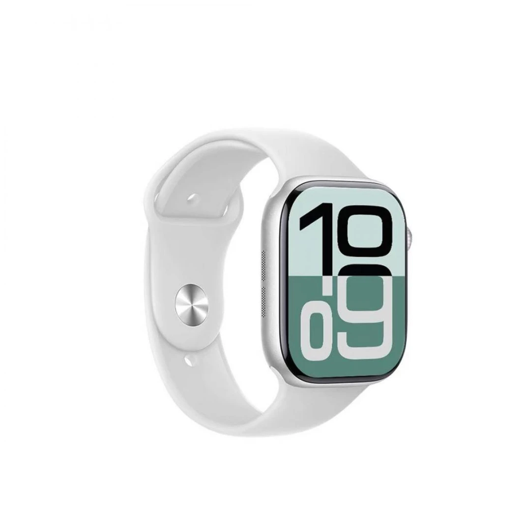 WiWU S10 Smart Watch IP67 Water Resistance, Long Battery Life Comes with 2 Straps, NFC Access Control, Call Function, Health Tracking, Multiple Sports Modes - 18 Month Warranty