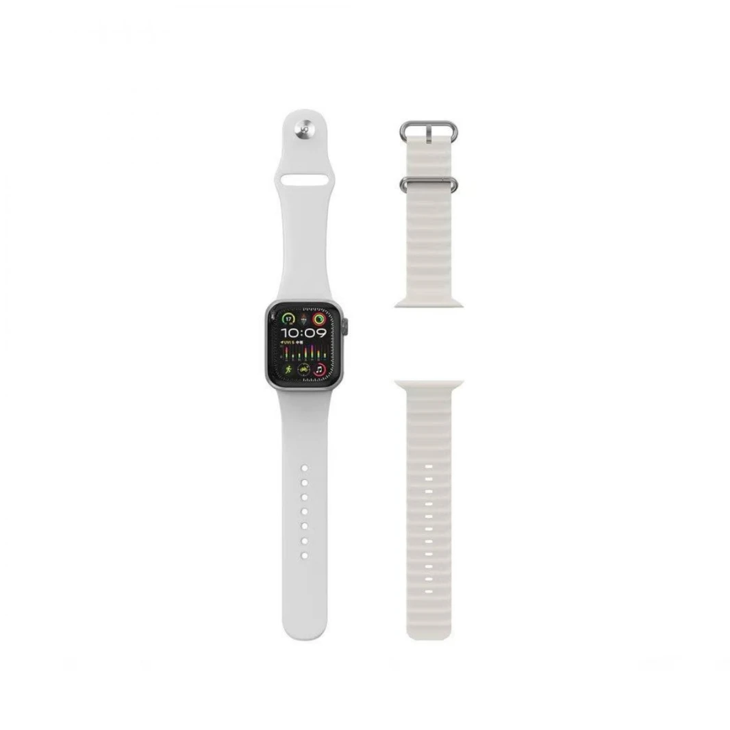 WiWU S10 Smart Watch IP67 Water Resistance, Long Battery Life Comes with 2 Straps, NFC Access Control, Call Function, Health Tracking, Multiple Sports Modes - 18 Month Warranty