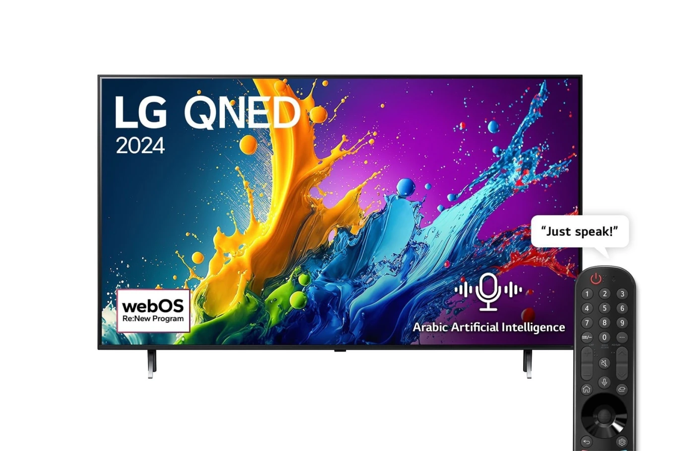 إل جي 65 بوصة 4K ذكي 4K -65QNED80T6B
