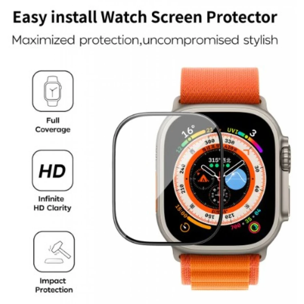 WIWU (SCREEN PROTECTOR) Easy Install Watch Protector 42mm JD-107 Simple Setupo - transparent