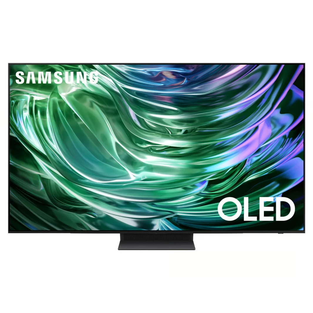 SAMSUNG QA77S90DAUXTW OLED 4K QUANTUM HDR OLED 40W SOUND POWER OTS LITE DOLBY ATMOS SYMPHONY SMART TV MULTI VIEW 4 HDMI, 2 USB