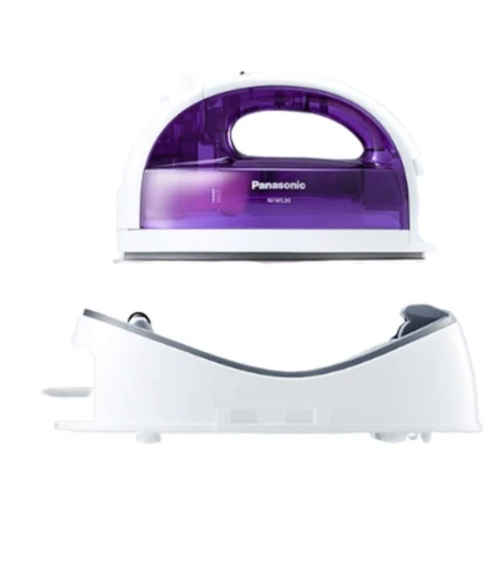 Panasonic Cordless Steam Iron, 1550 Watts, Purple