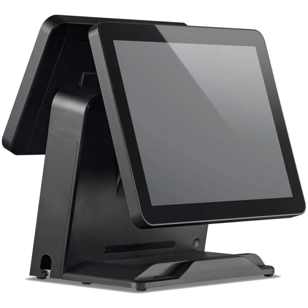 POS Processor: CPU i5-3230M / RAM 4GB - Storage: 128GB - 15.4-inch Touch Terminal Screen with Customer View Screen